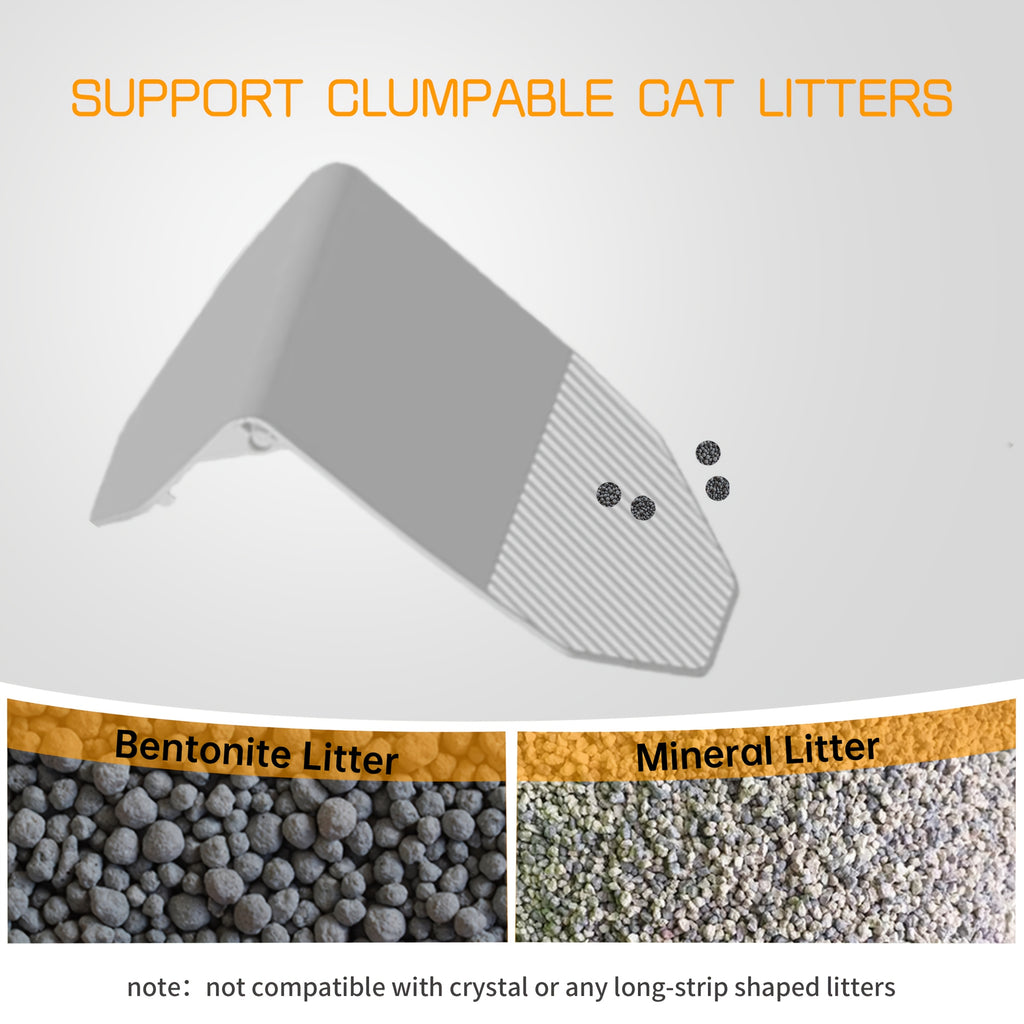 1pc Furoomate Self-Cleaning Litter Box, Open-Top Automatic Cat Litter Box, Easy Maintenance, With Built-in Safety Features And Odor Control Christmas Cat Toys For Indoor Cats, Without Battery