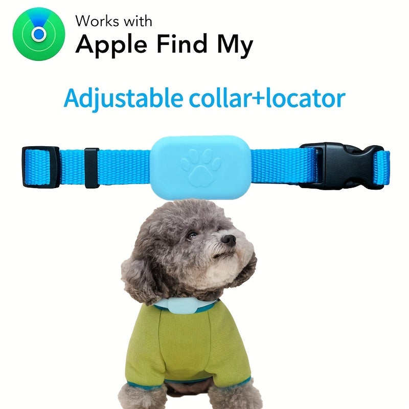 Pet Collar With Tracker And Adjustable Strap, Mini Tracker For Pets, Intelligent Pet Tracker Position Tracking Collar, Suitable For Any Collar Worldwide, No Additional Fees, Find Tags