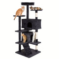 70\u002F54'' Cat Tree, Large Cat Tower Beautiful Perfect Gift for Cats, Multi-Level Furniture Activity Center with Scratching Post Stand House Apartment Fun Toy Kitten Pet Playhouse, Easy to Assemble, Gift