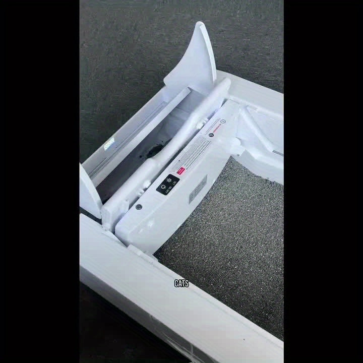 Smart Automatic Self-Cleaning Cat Litter Box with Wide Opening & App\u002F Control - Low-Maintenance Hands-Free Operation, Compatible with Clumping Litter, USA Plug (110V), Automatic Lid & Waste Disposal System for Large\u002F Cats