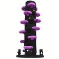 Oversized Luxury Cat Tree Tower for Multi-Cat Households - Tall Sturdy Design with Plush Platforms, Scratching Boards, Cat Condo & Top Perch - Durable Upholstered Cat Furniture for All Sizes