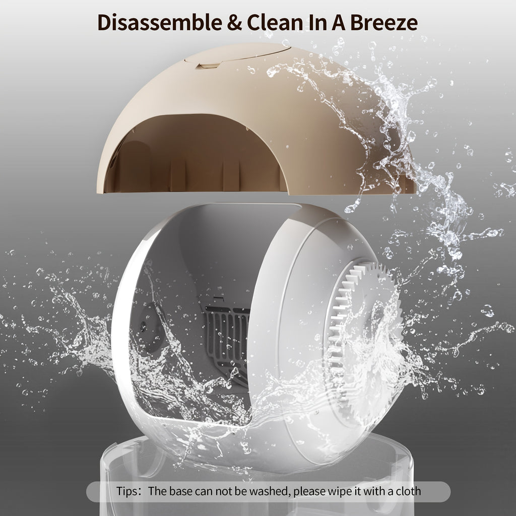 Self Cleaning Litter Box, Automatic Cat Litter Box Self Cleaning with Air Duct & Mat & Liner, 21.13gal Self Cleaning Cat Litter Box Support 2.4G\u002F5G, Anti-Pinch\u002FHealth Monitoring\u002FOdor-Removal, Self Clean Cat Litter Box, Automatic Cat Litter